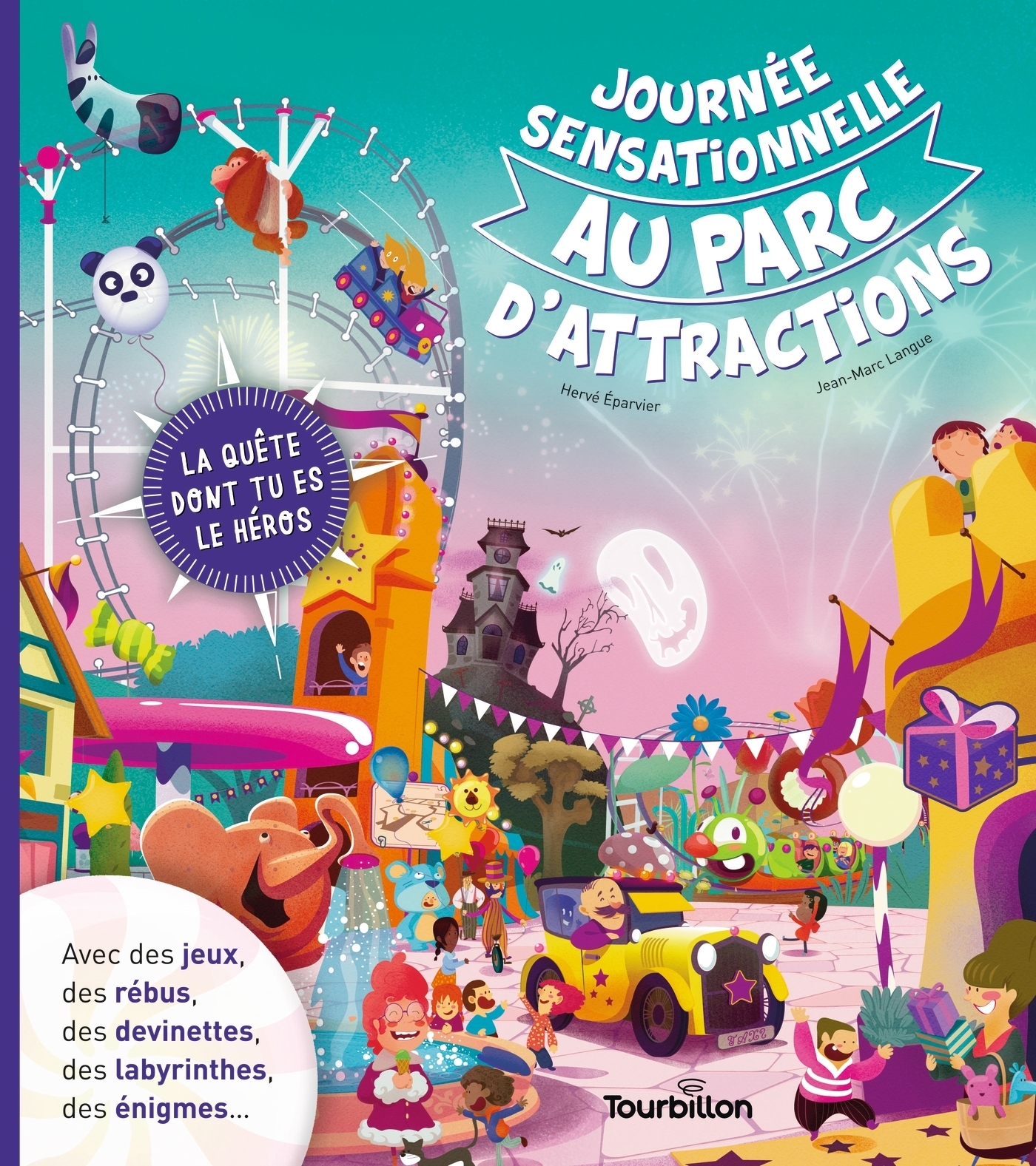 Journée sensationnelle au parc d'attractions (Jeunesse)