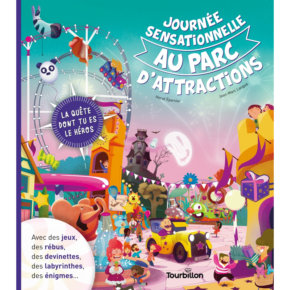 Journée sensationnelle au parc d'attractions (Jeunesse)