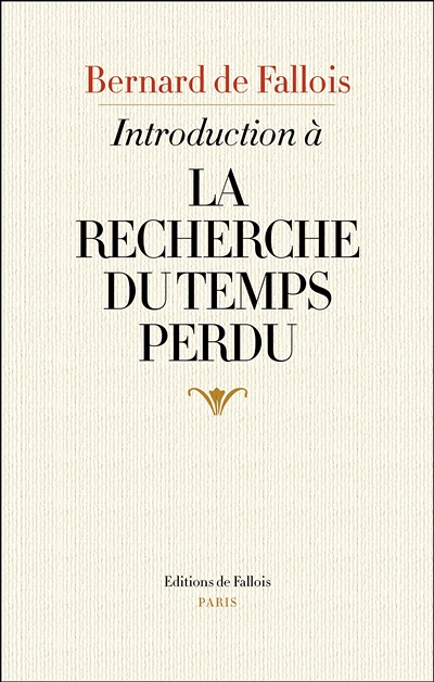 Introduction à La Recherche du temps perdu (Grand format)