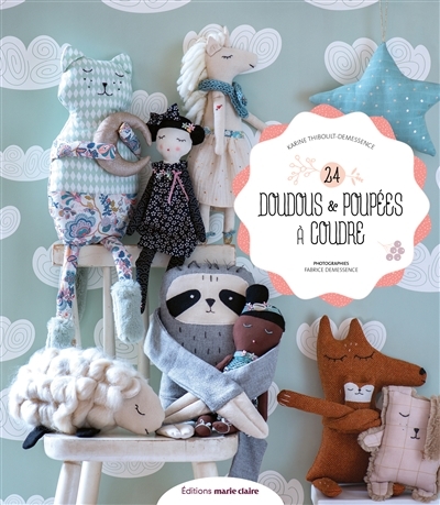 24 doudous et poupées à coudre (Broché)