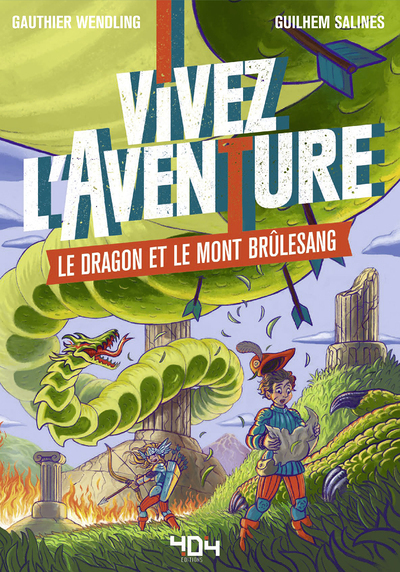 Vivez l'aventure - Le dragon et le mont Brûlesang (Jeunesse)