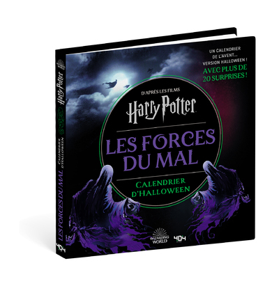 Harry Potter - Les Forces du Mal - Calendrier d'Halloween officiel (Broché)