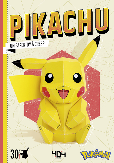 Pikachu - Un papertoy à créer (Broché)