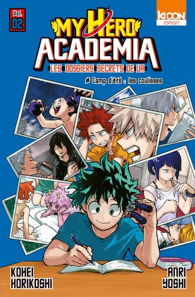 Roman My Hero Academia Les dossiers secrets de UA Tome 2 (Poche)