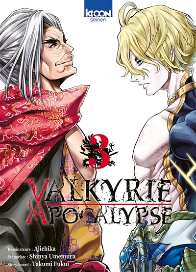 Valkyrie Apocalypse Tome 3 (Manga)