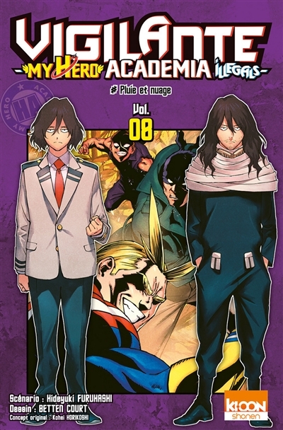 Vigilante - My Hero Academia Illegals Tome 8 (Manga)