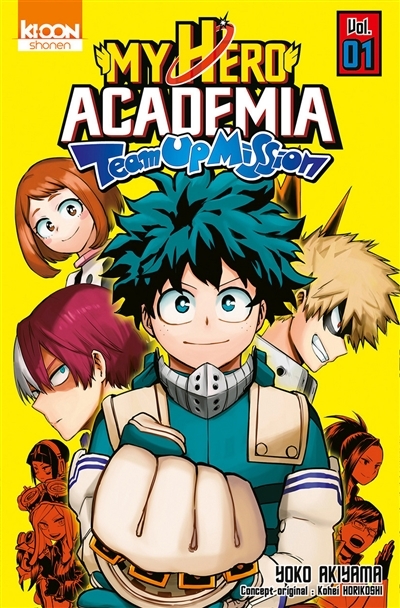 My Hero Academia Team-up Mission Tome 1 (Manga)