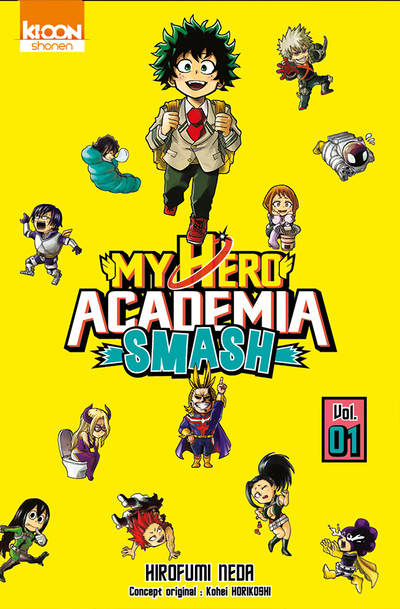My Hero Academia Smash Tome 1 (Manga)