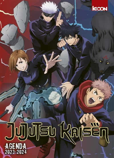 Agenda Jujutsu Kaisen 2023-2024 (Relié)