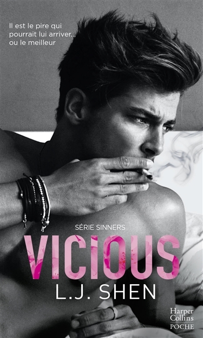 Vicious - le Tome 1 de la série new adult SINNERS par L.J. Shen, 100 000 livres vendus (Poche)