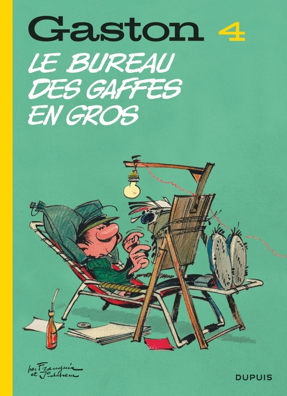 Gaston (édition 2018) - Tome 4 - Le bureau des gaffes en gros (BD)