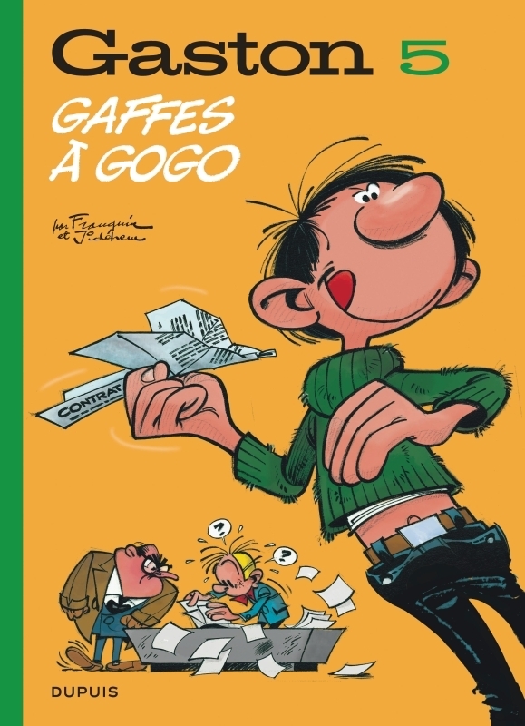 Gaston (édition 2018) - Tome 5 - Gaffes à gogo (BD)