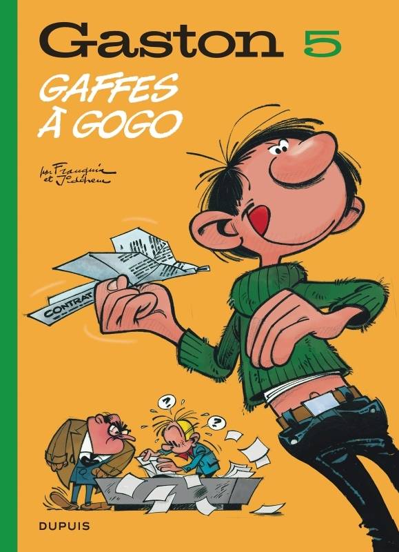 Gaston (édition 2018) - Tome 5 - Gaffes à gogo (BD)