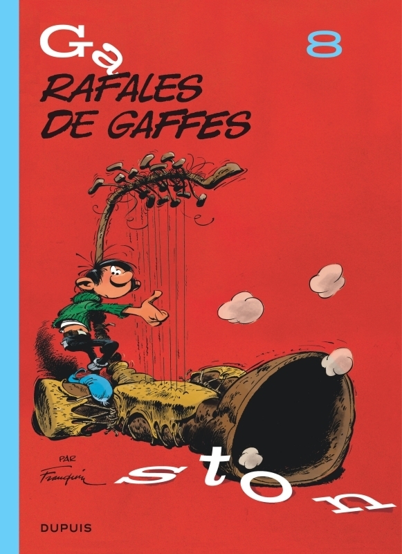 Gaston (édition 2018) - Tome 8 - Rafales de gaffes (BD)