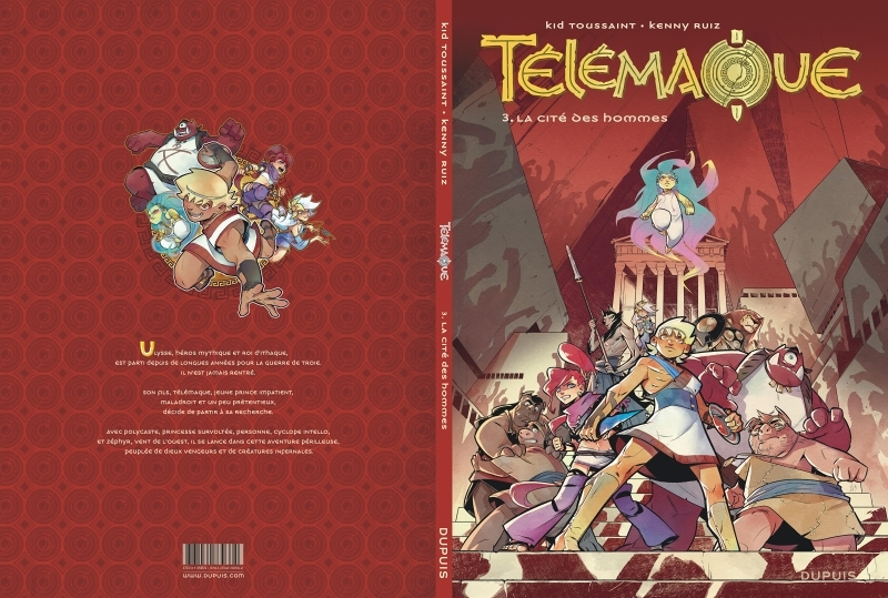 Télémaque - Tome 3 - La cité des hommes (BD)