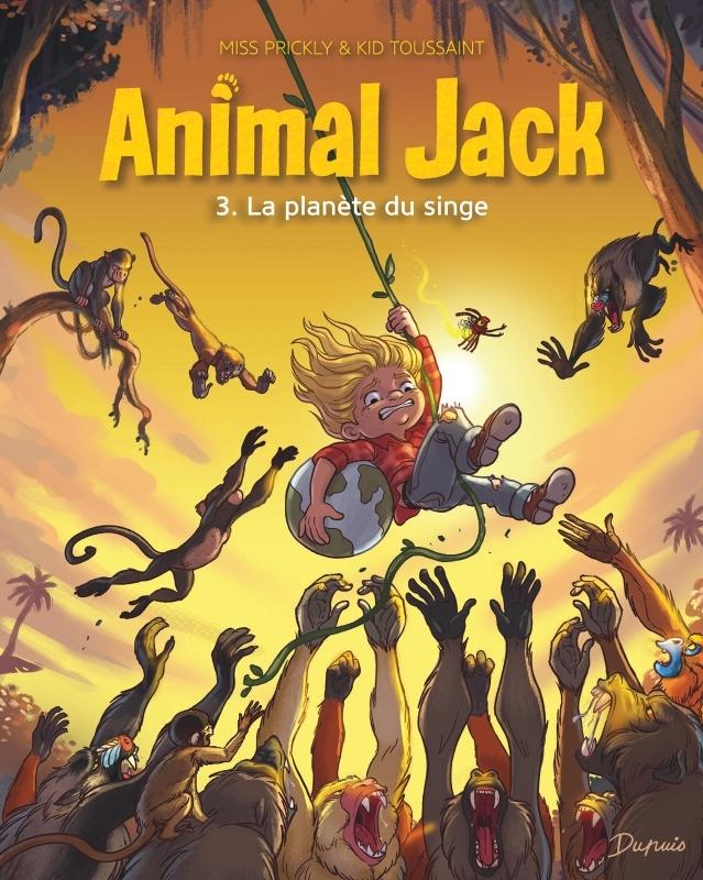 Animal Jack - Tome 3 - La planète du singe (BD)