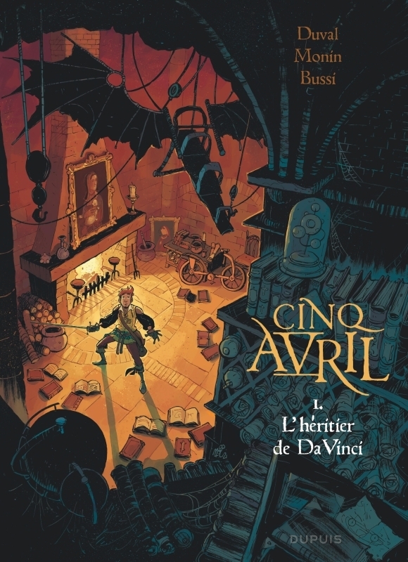 Cinq Avril - Tome 1 - L'héritier de Da Vinci (BD)