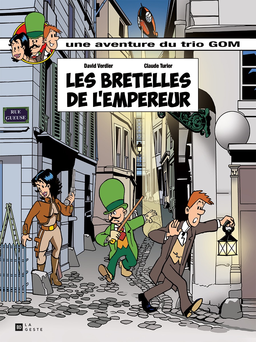 Une aventure du trio GOM : Les bretelles de l'empereur (BD)