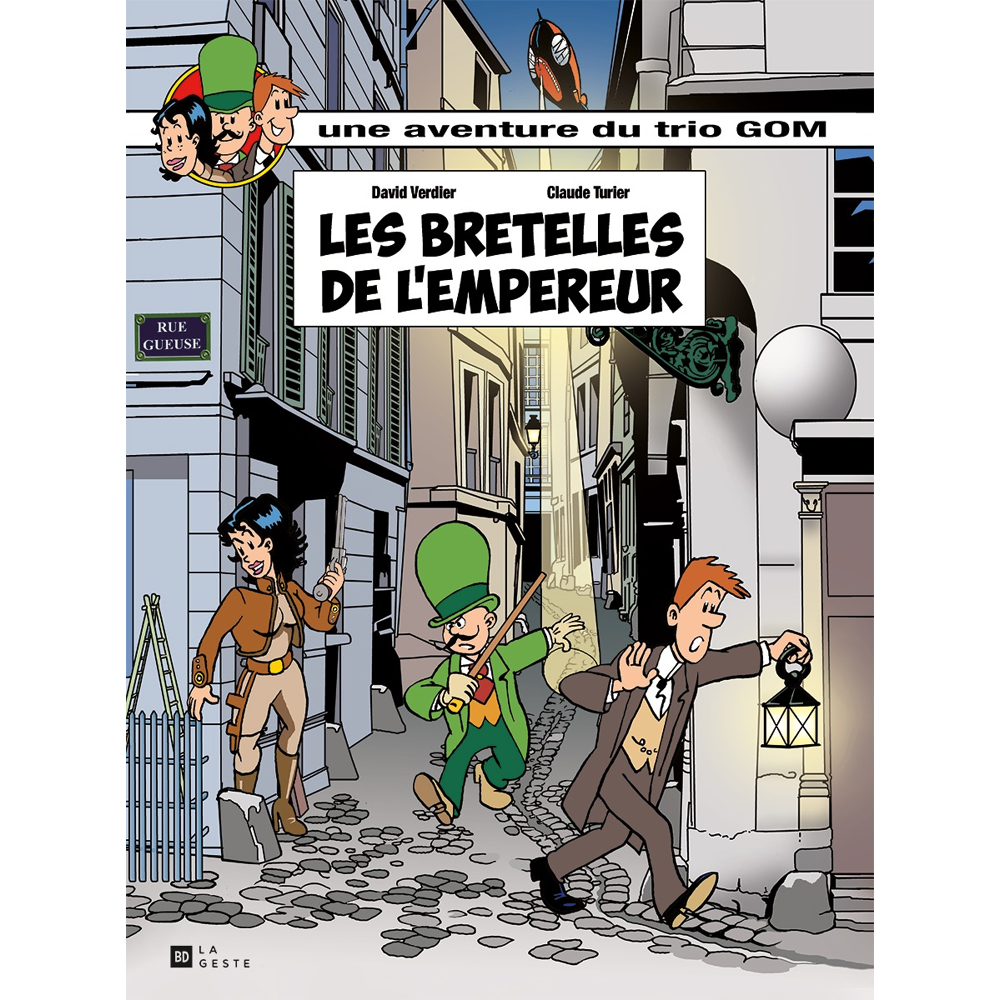Une aventure du trio GOM : Les bretelles de l'empereur (BD)