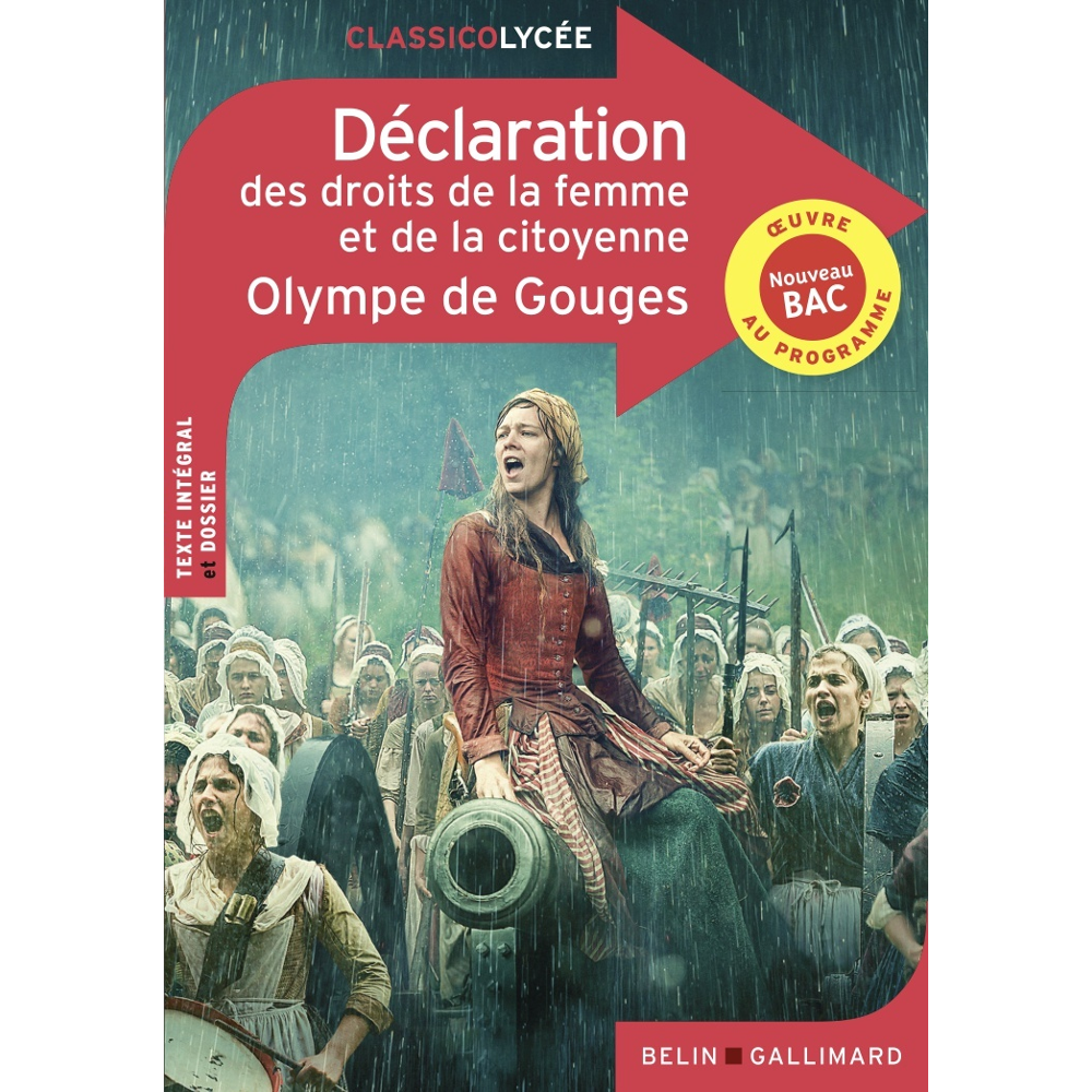 Déclaration des droits de la femme et de la citoyenne (Poche)