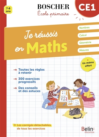 Je réussis en maths CE1 (Broché)