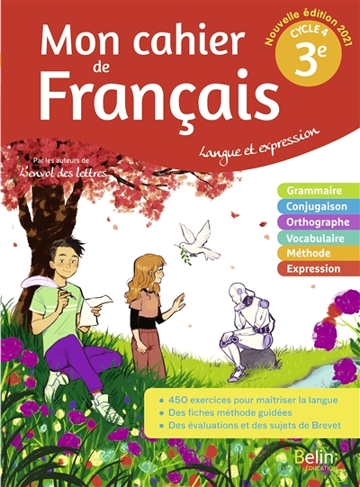 MON CAHIER DE FRANCAIS 3E - Langue et expression (Broché)