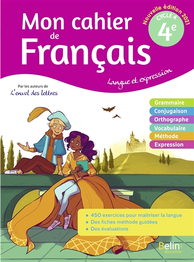 MON CAHIER DE FRANCAIS 4E - Langue et expression (Broché)
