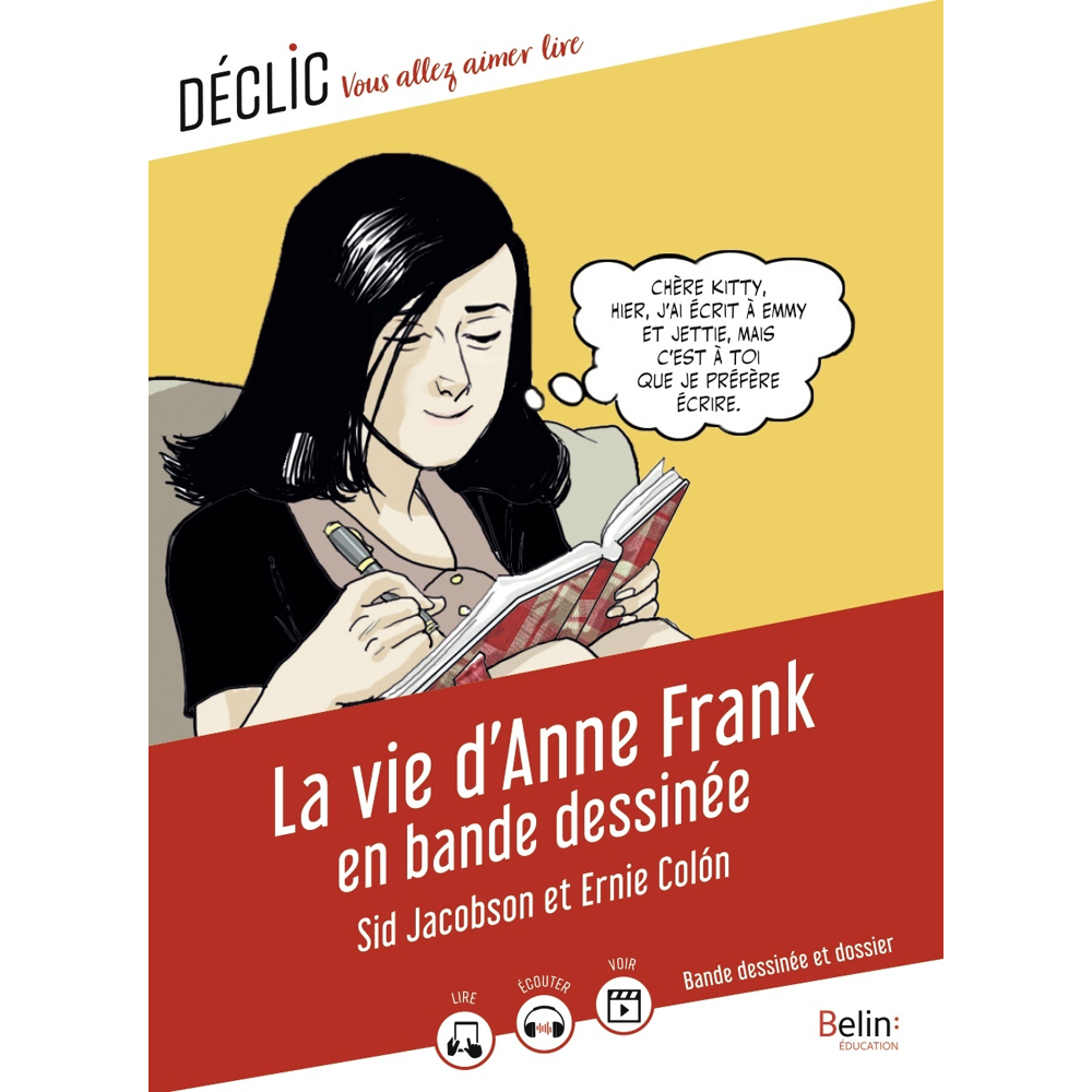 La Vie d'Anne Frank en bande dessinée (Poche)