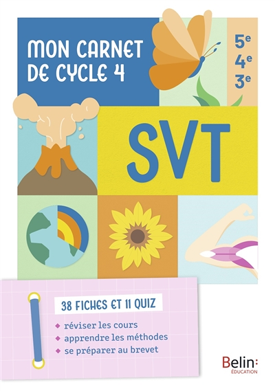 Mon carnet de Cycle 4 SVT (Broché)