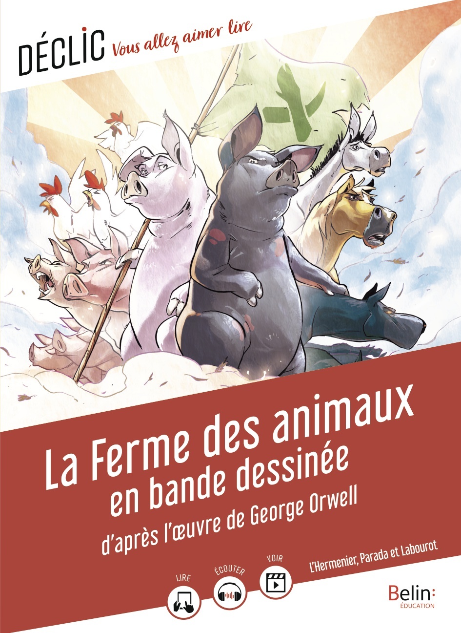 La Ferme des animaux en bande dessinée (Poche)