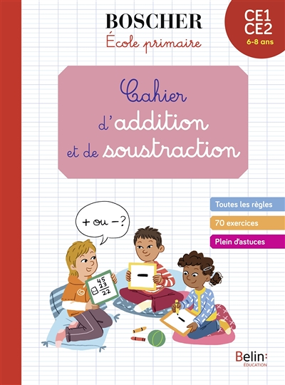 Cahier d'additions et de soustractions (Broché)