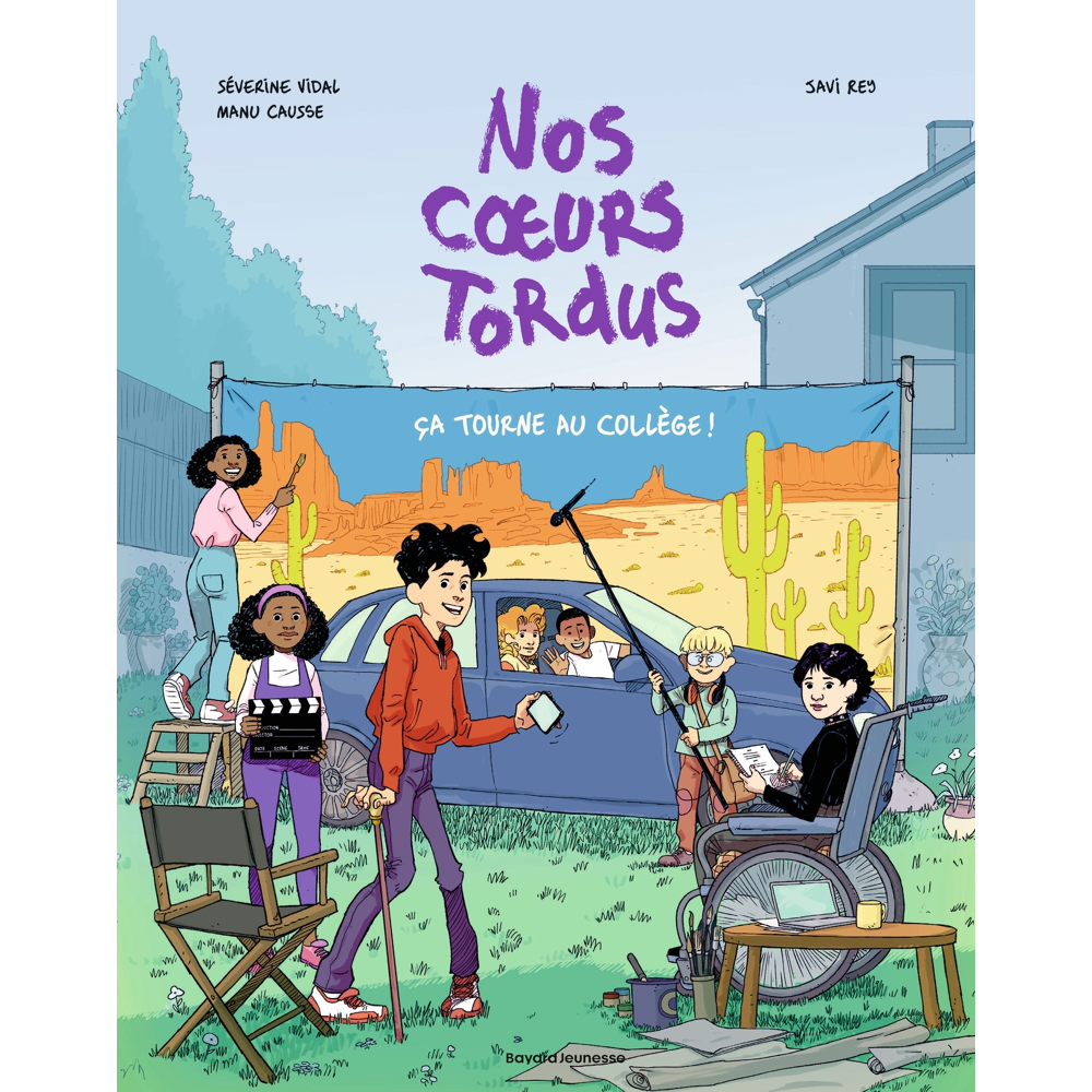 Nos coeurs tordus, Tome 01 - Ça tourne au collège (BD)