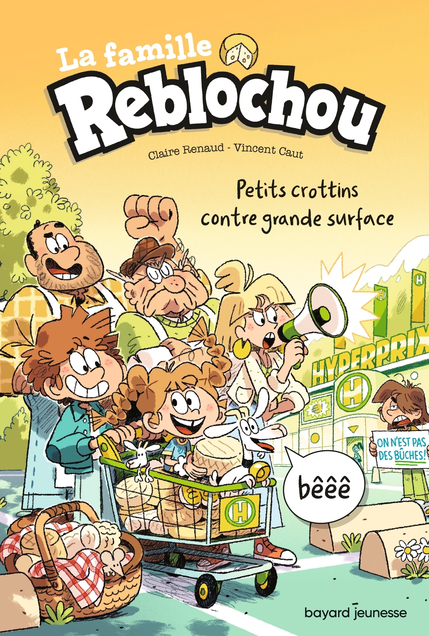 La famille Reblochou, Tome 02 - Petit crottin contre grande surface (Jeunesse)