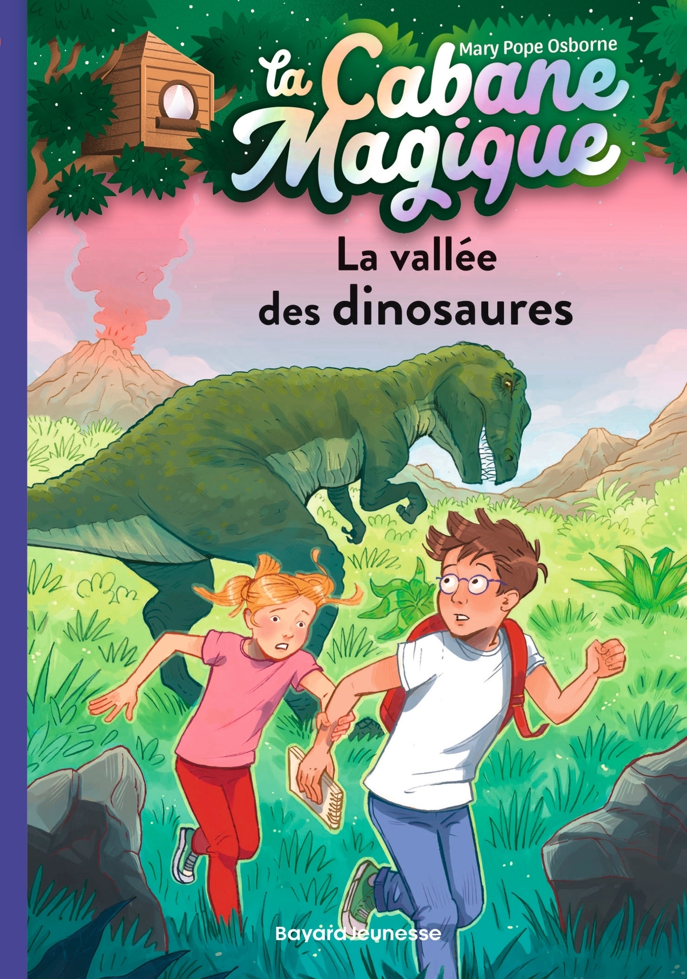 La cabane magique, Tome 01 - La vallée des dinosaures (Poche)