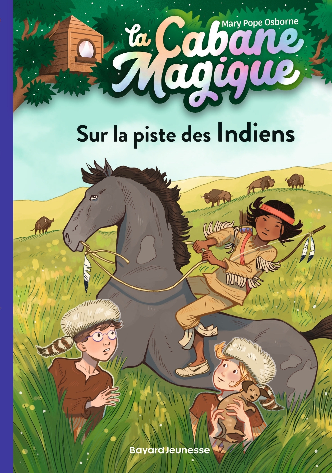 La cabane magique, Tome 17 - Sur la piste des Indiens (Poche)