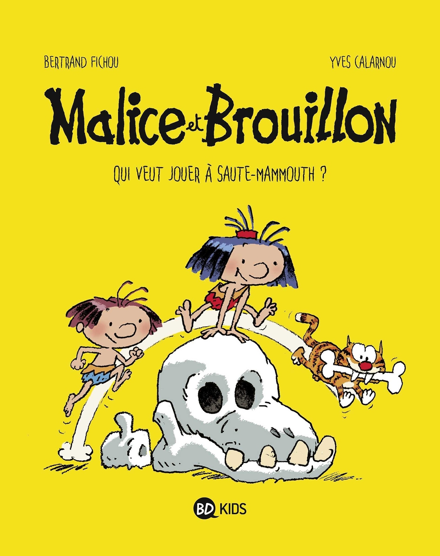 Malice et Brouillon, Tome 1 - Qui veut jouer à saute mammouth ? (BD)