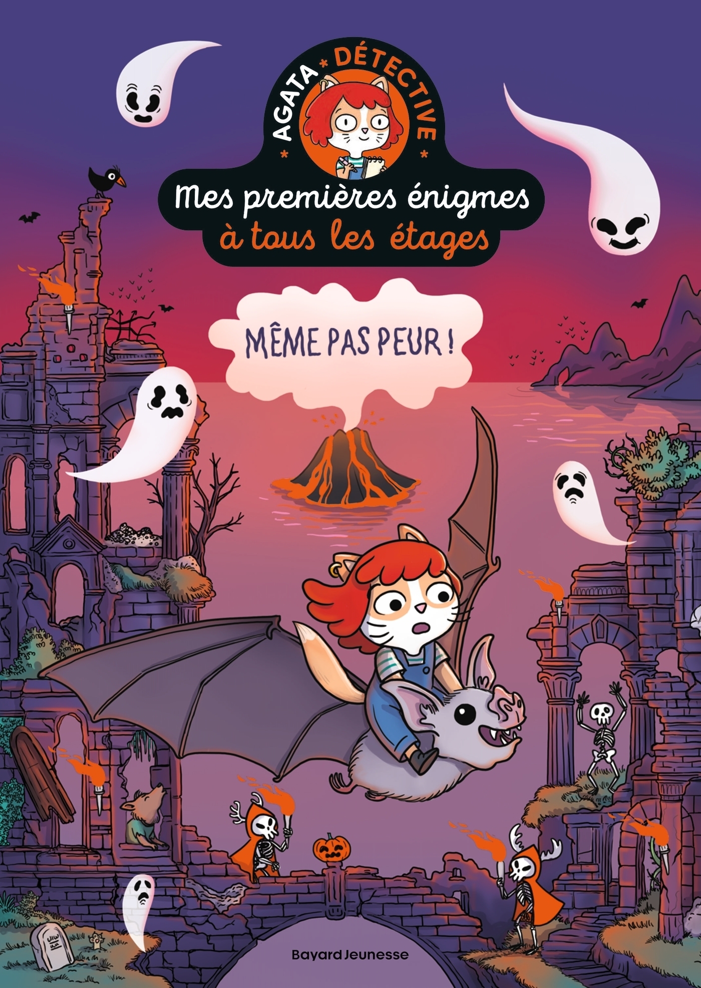 Mes premières énigmes à tous les étages Tome 4 - Même pas peur! (Broché)