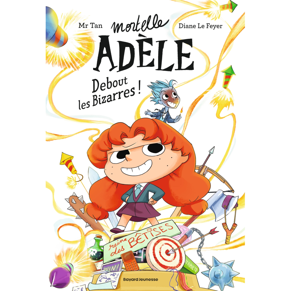 Roman Mortelle Adèle, Tome 3 - Roman Mortelle Adèle : Debout les Bizarres ! (Broché)