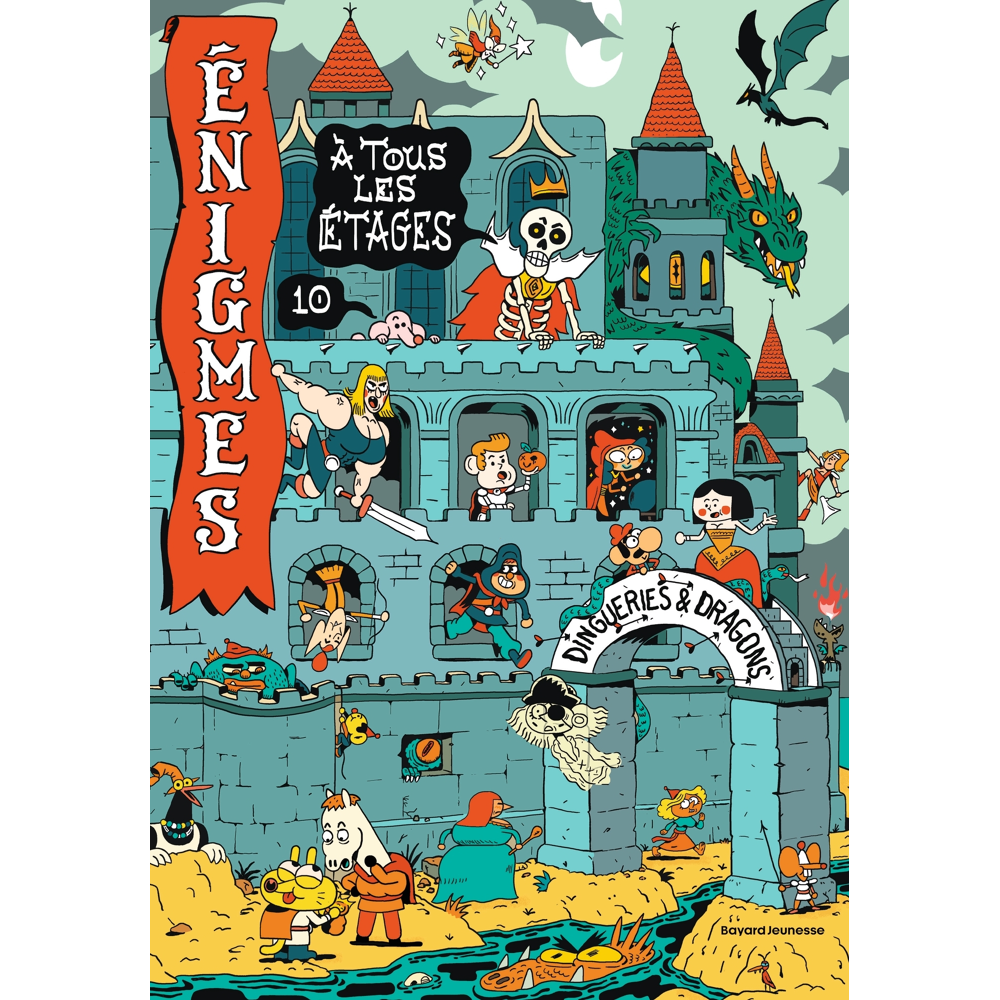 Énigmes à tous les étages T.10 Dingueries et dragons (Broché)