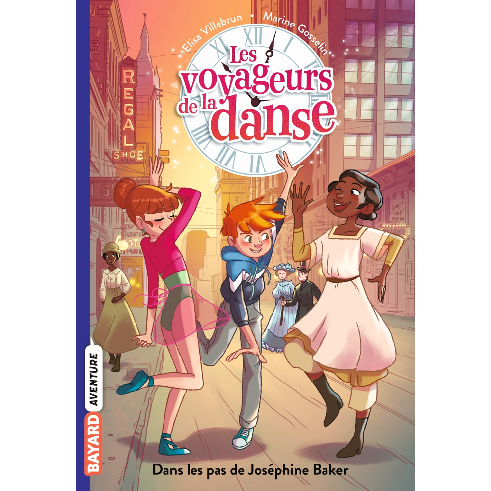 Les voyageurs de la danse, Tome 05 - Dans les pas de Joséphine Baker (Poche)