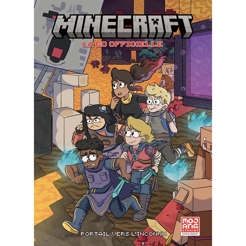 Minecraft la BD Officielle Tome 3 : Portail vers l'inconnu (BD)