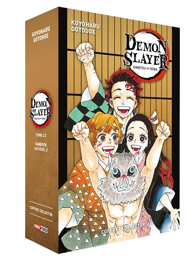 Coffret Demon Slayer Tome 23 + Fanbook N°02 (Manga)