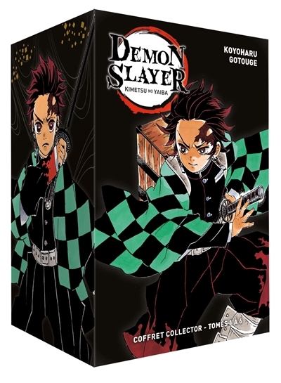 Coffret Demon Slayer Tome 1 à Tome 6 (Manga)