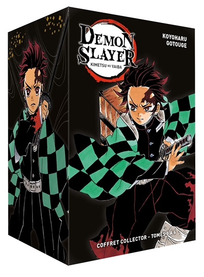 Coffret Demon Slayer Tome 1 à Tome 6 (Manga)