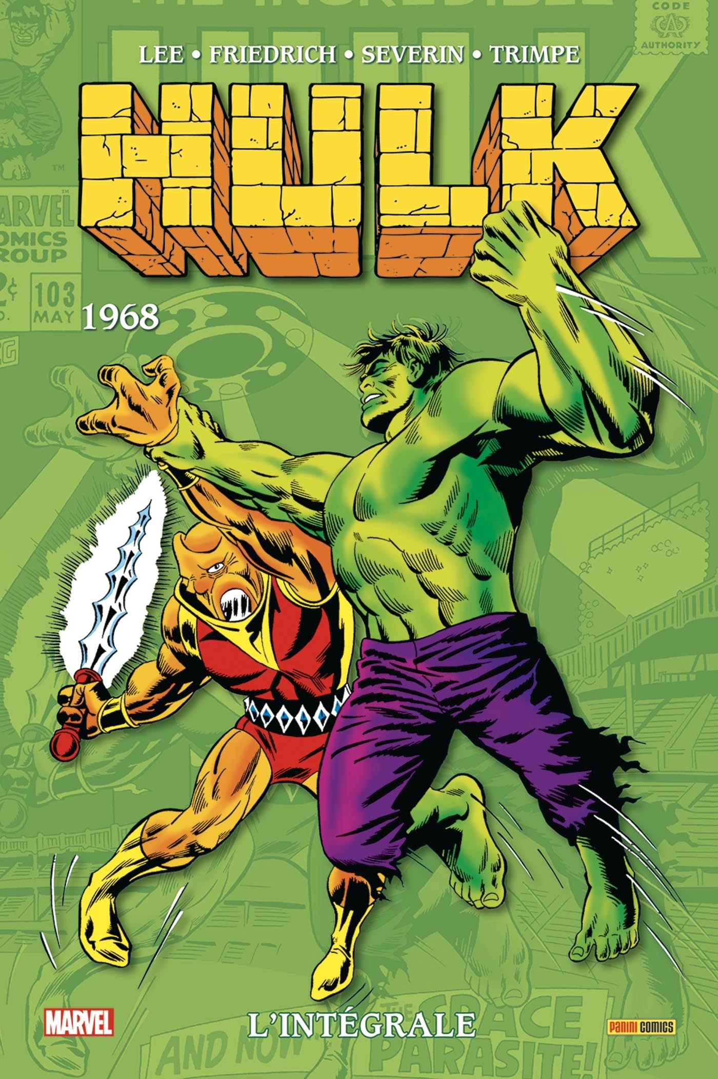 Hulk : L'intégrale 1968 (Tome 4) (BD)