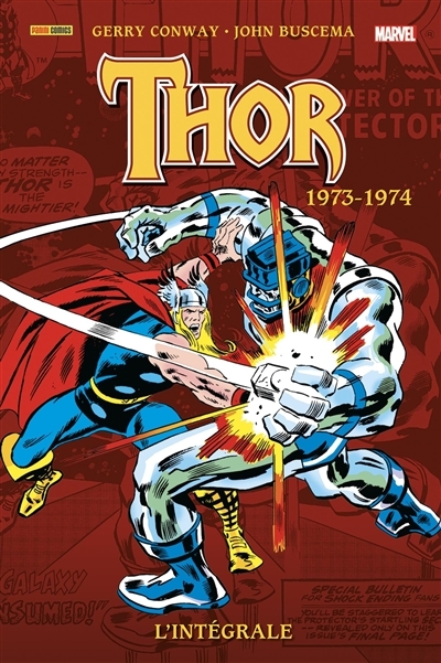 Thor : L'intégrale 1973-1974 (Tome 16) (BD)