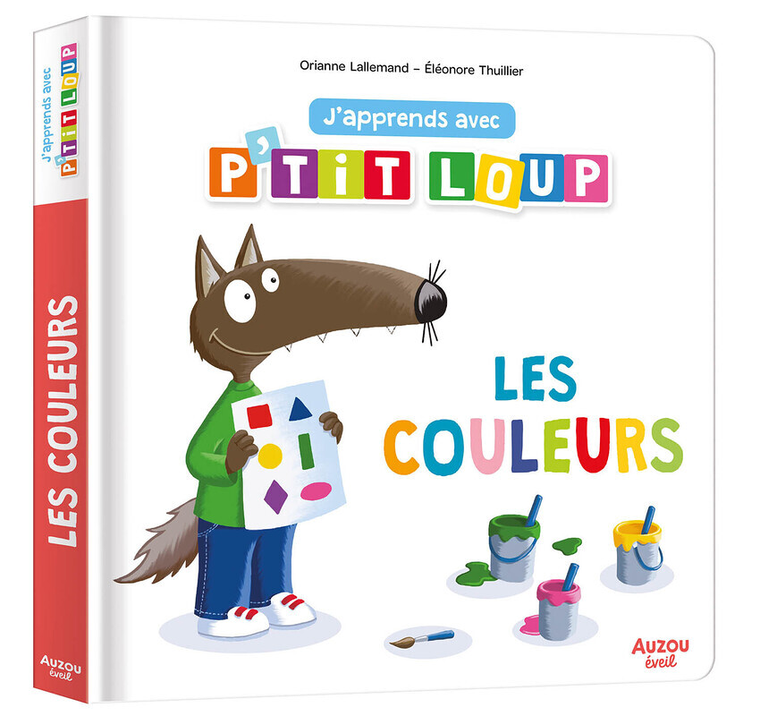 J'APPRENDS AVEC P'TIT LOUP - LES COULEURS (Jeunesse)