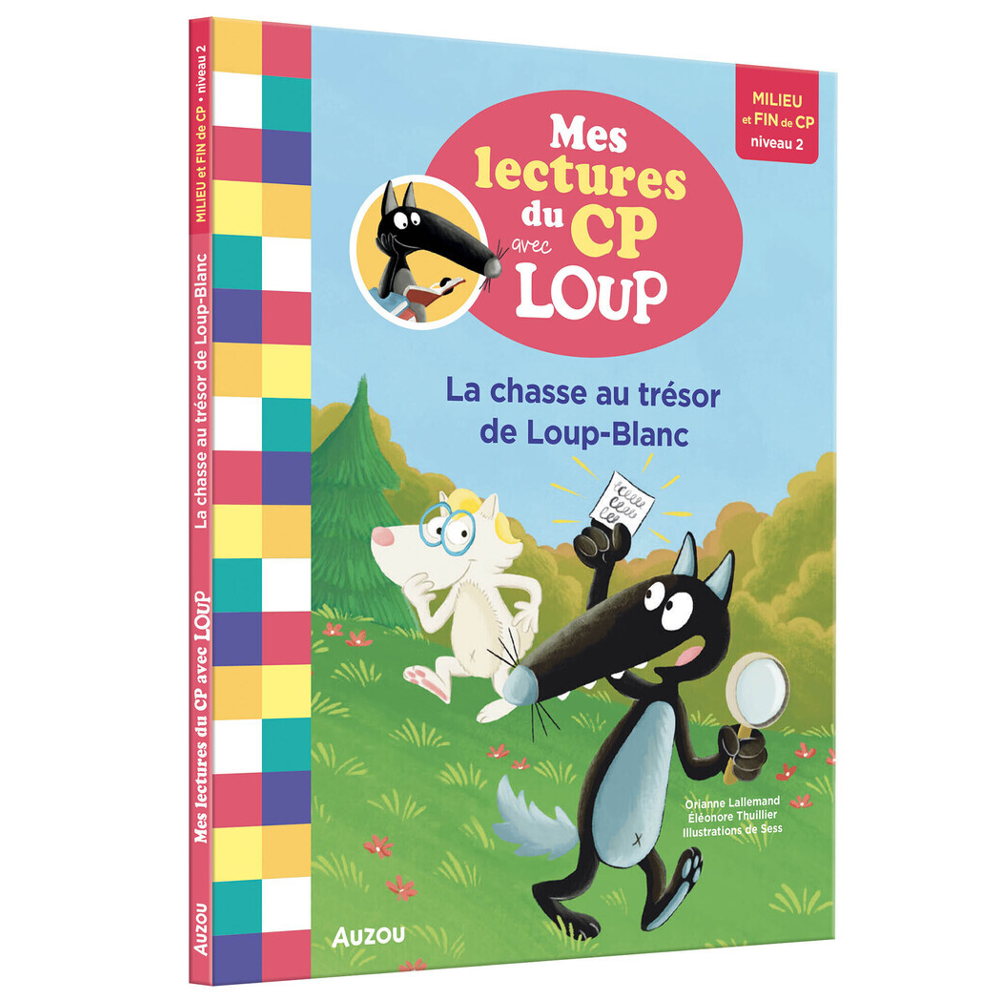 MES LECTURES DU CP AVEC LOUP - LA CHASSE AU TRÉSOR DE LOUP-BLANC (Broché)