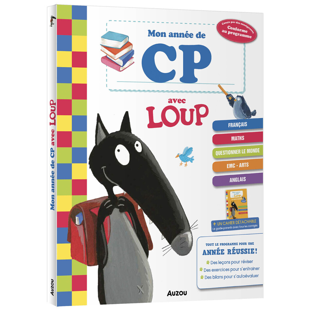 MON ANNÉE DE CP AVEC LOUP - CAHIER DE SOUTIEN TOUT LE PROGRAMME (Broché)
