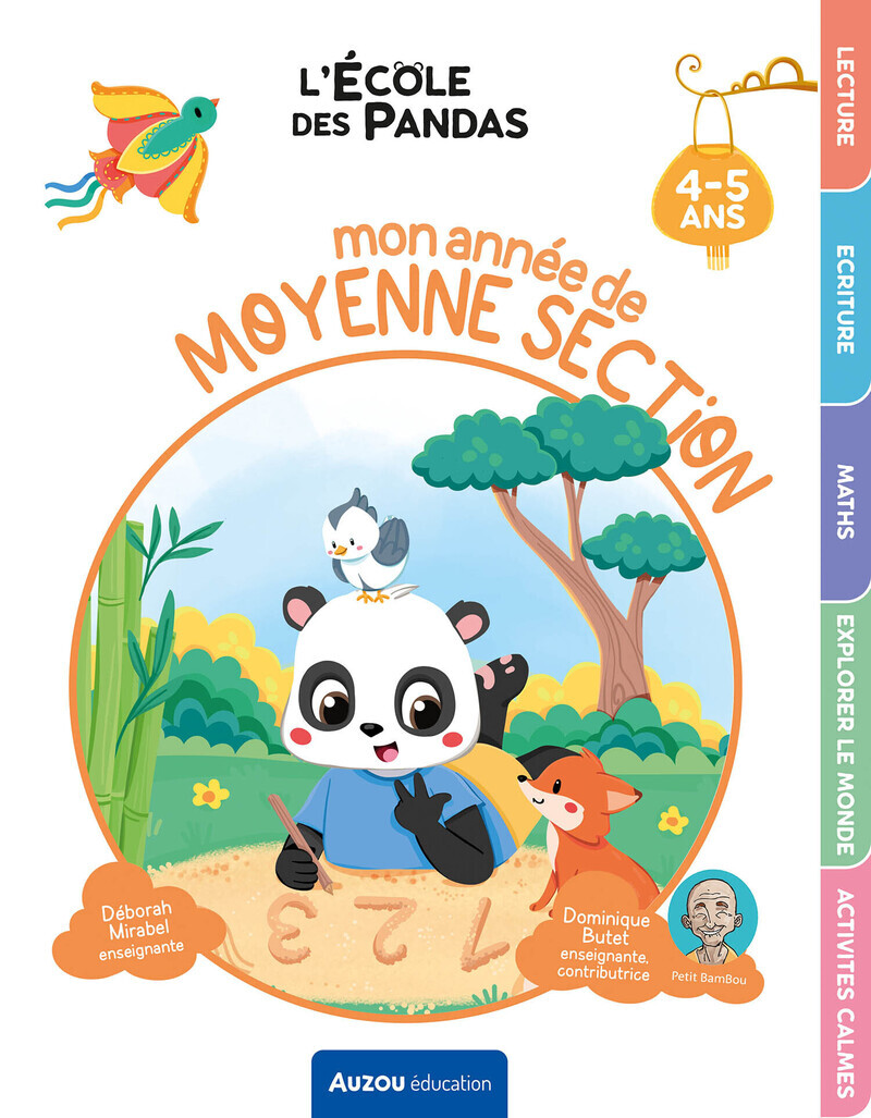 L'ÉCOLE DES PANDAS - MON ANNÉE DE MOYENNE SECTION (Broché)